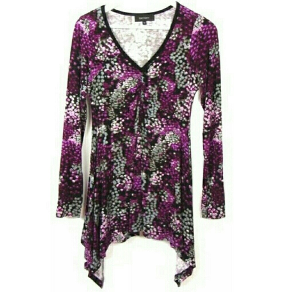 Karen Kane Asymmetric Tunic Dress Sz XL